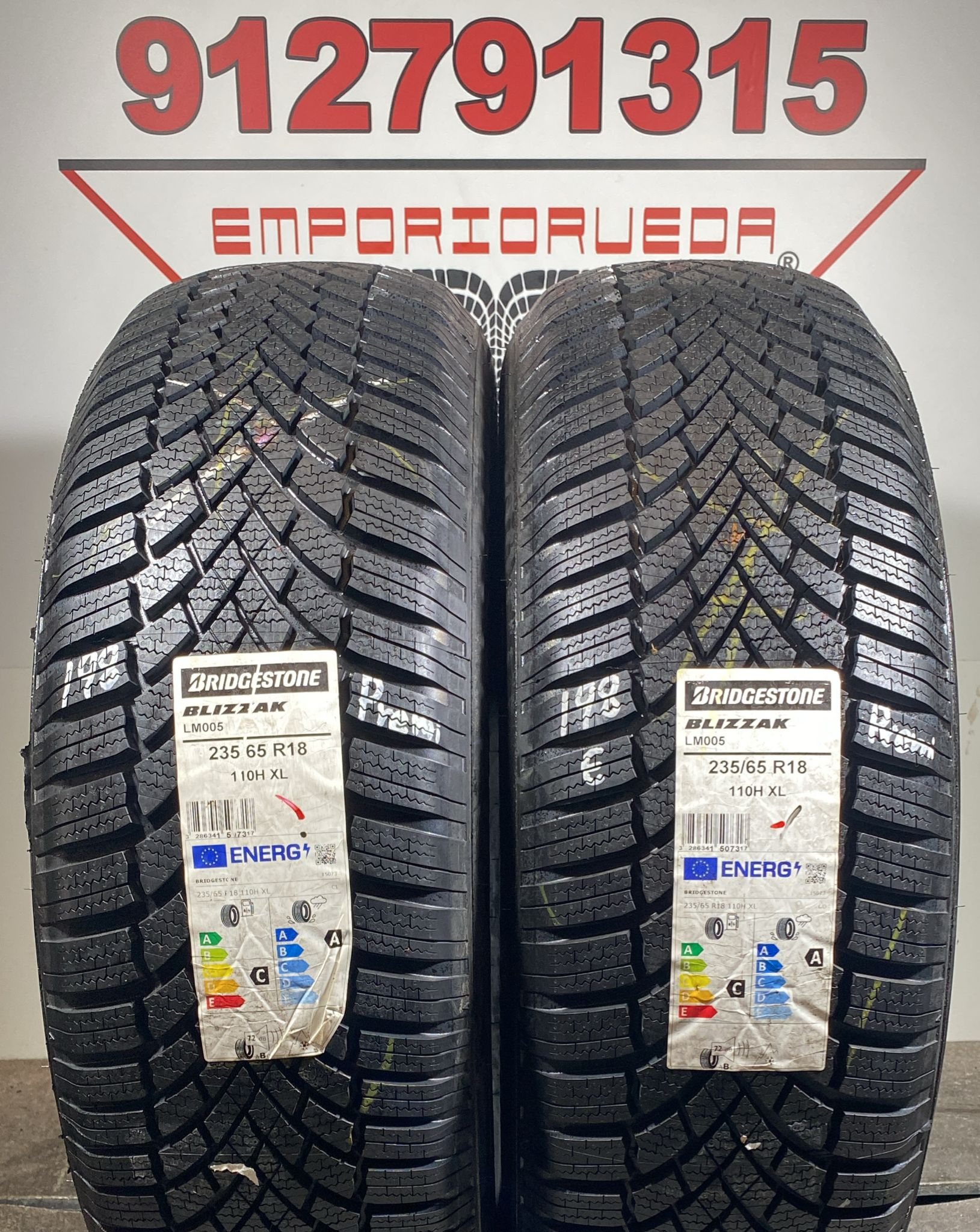BRIDGESTONE BLIZZAK USADO PREMIUM  235/65 R18 110 H